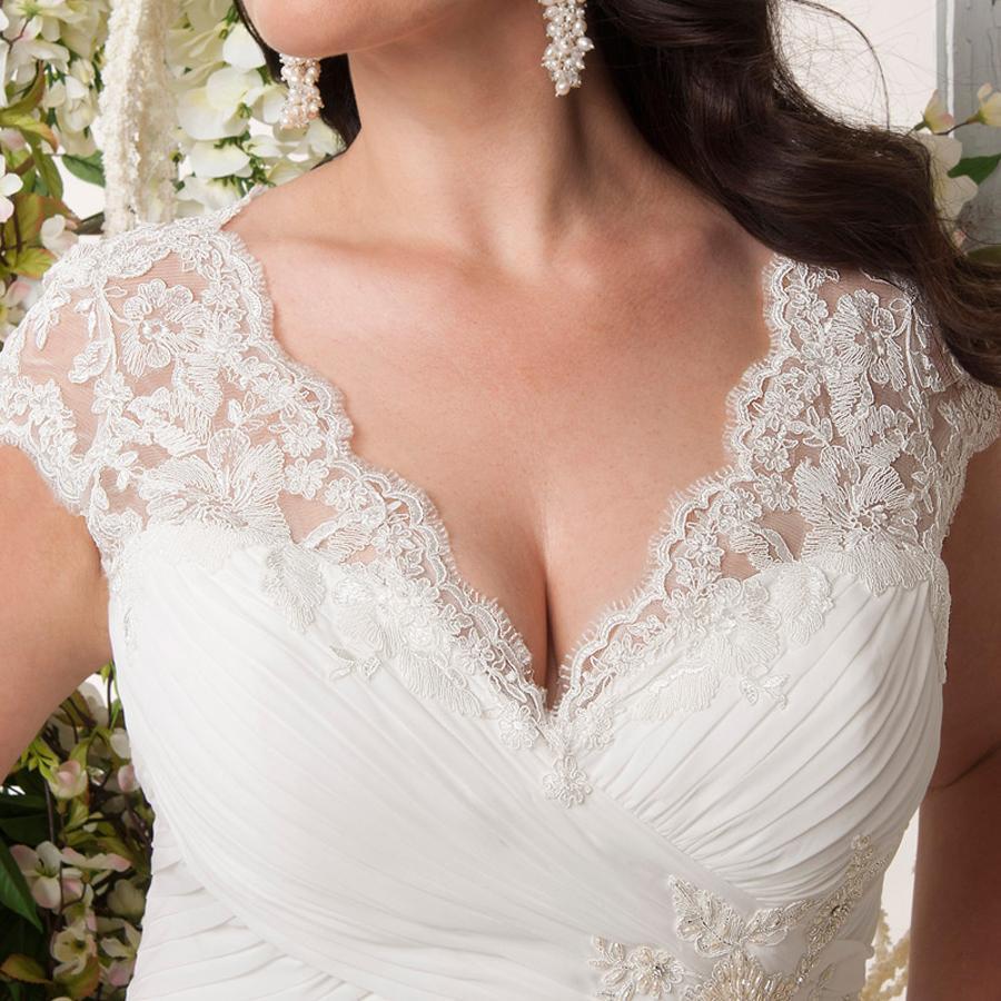 Robe de mariée hippie chic courte