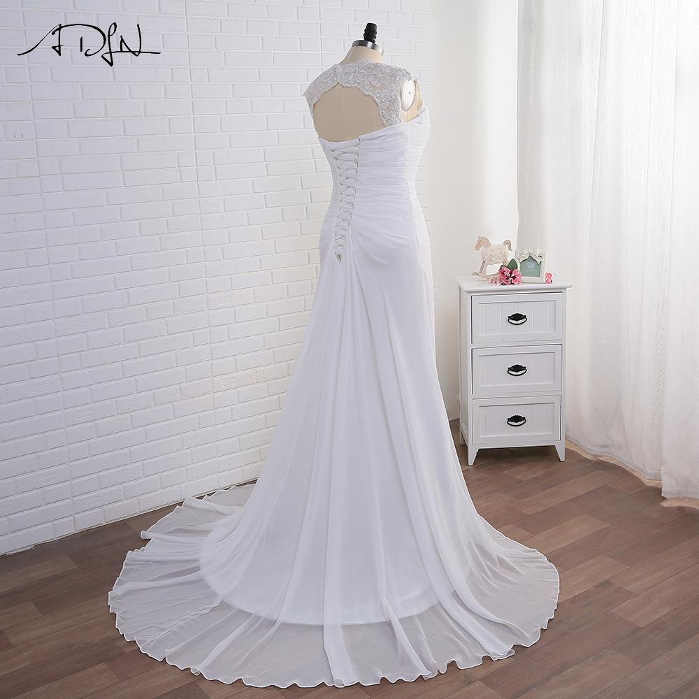 Robe de mariée hippie dentelle