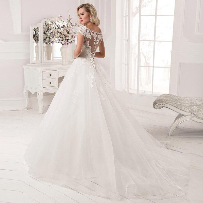 Robe de mariée longue fluide boheme