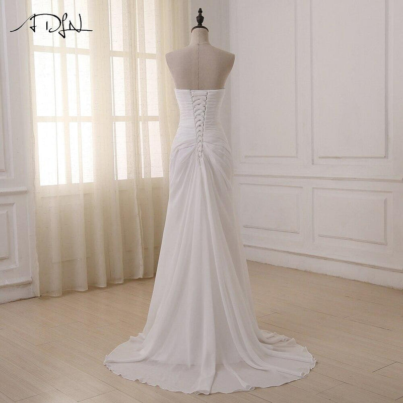 Robe de mariée longue style bohème