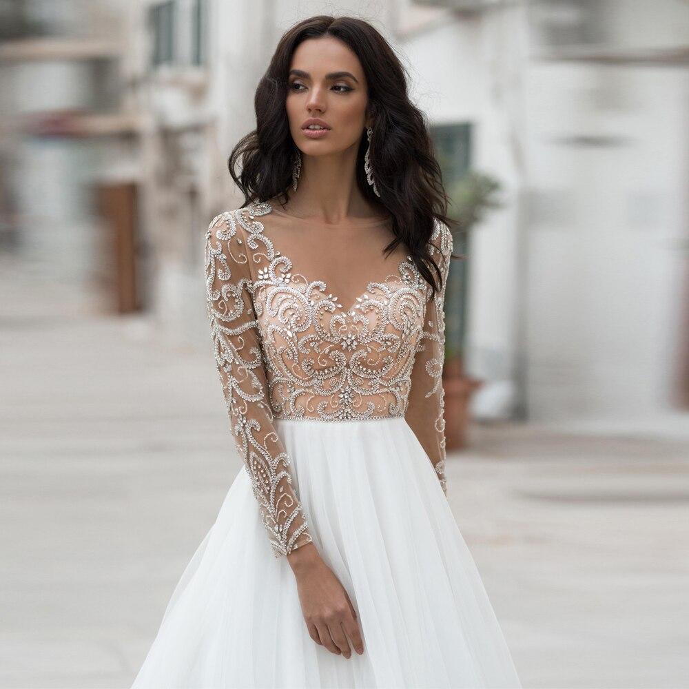Robe de mariée romantique boheme