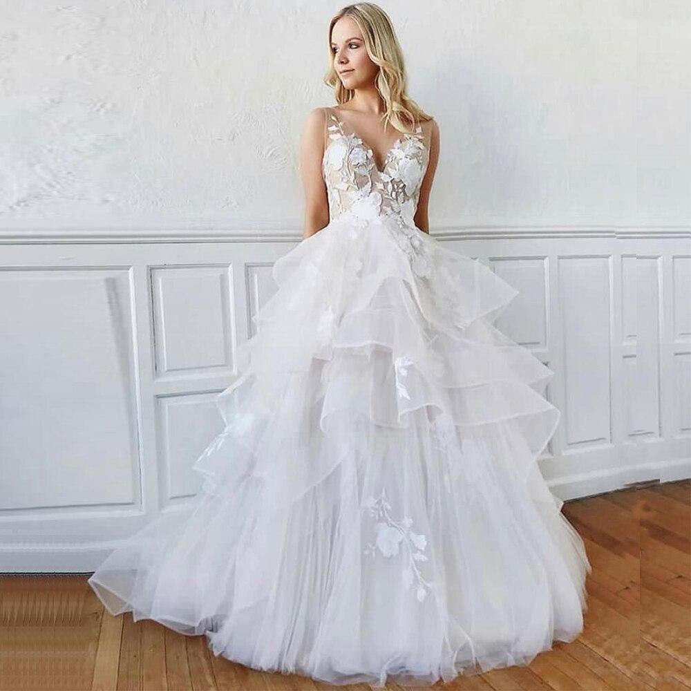 Robe de mariée romantique boheme