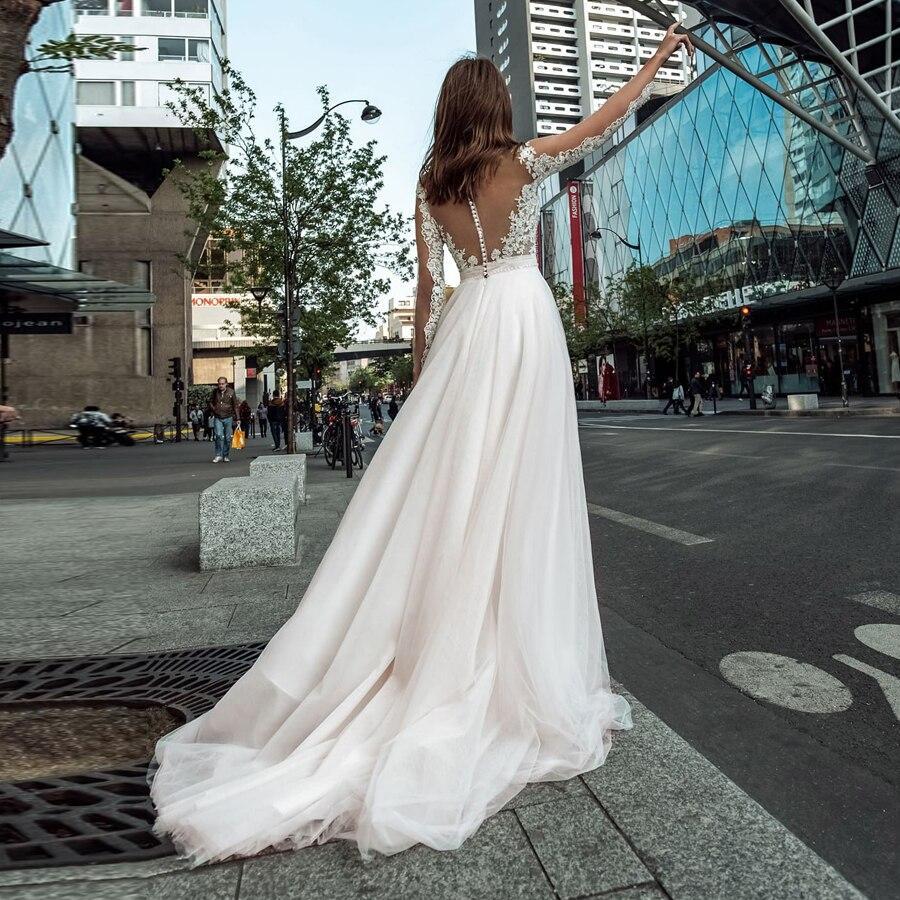 Robe de mariée romantique boheme