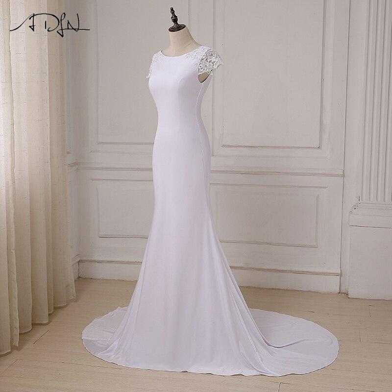 Robe de mariée simple bohème chic