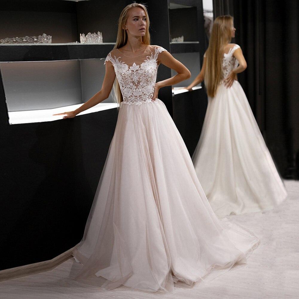 Robe de mariée simple bohème chic