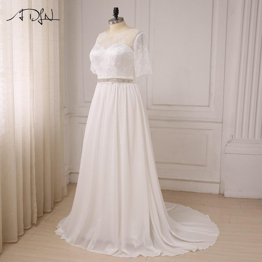 Robe de mariée simples boheme