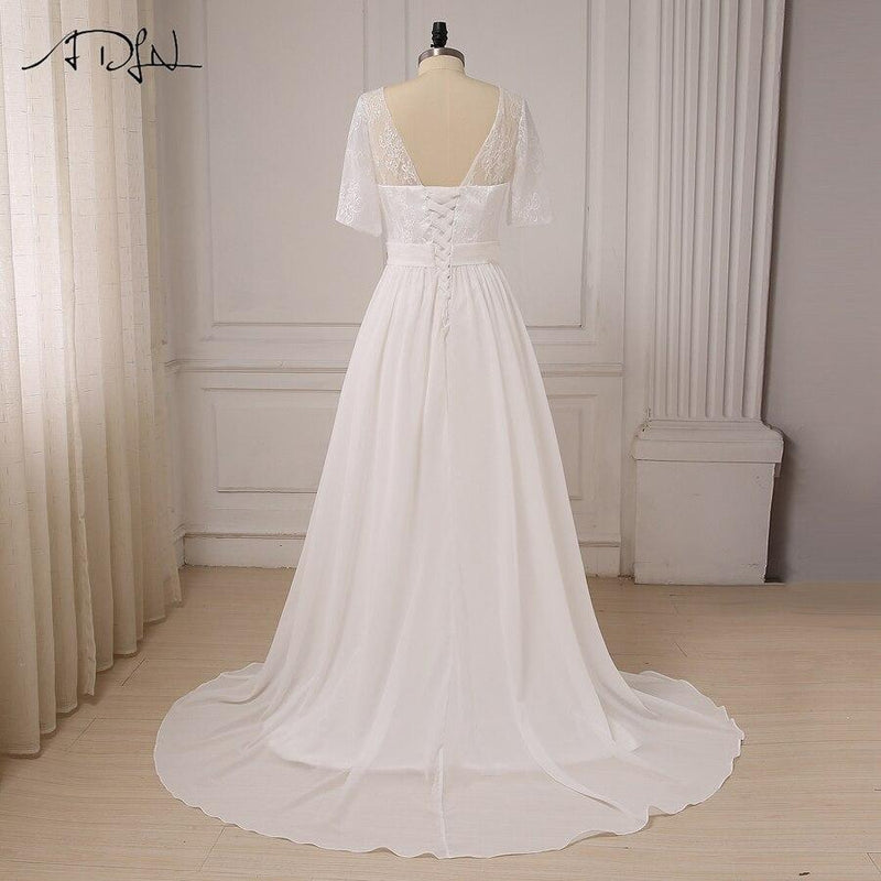 Robe de mariée simples boheme