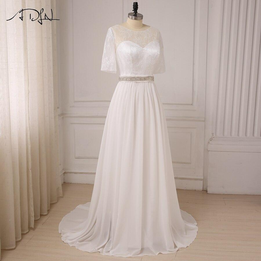 Robe de mariée simples boheme
