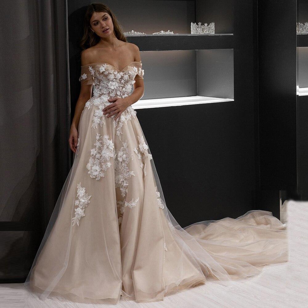 Robe de mariée style bohème romantique