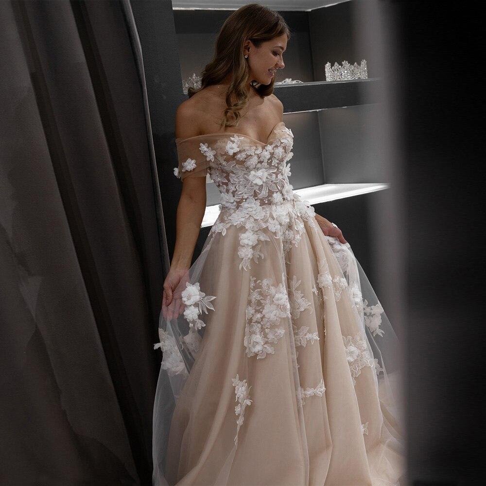 Robe de mariée style bohème romantique