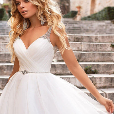 Robe de mariée style empire boheme