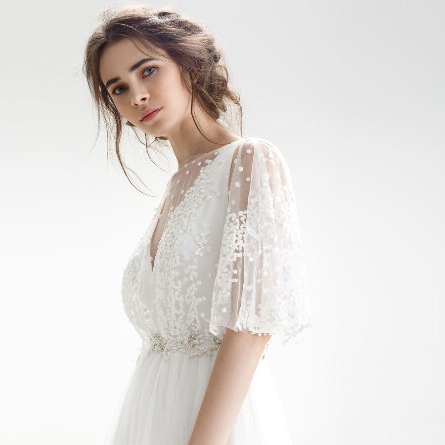 Robe de mariée style hippie
