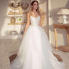 Robe de mariée vintage boheme décolté