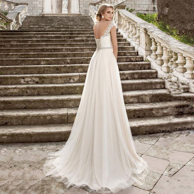 Robe de mariées bohème champétre paris