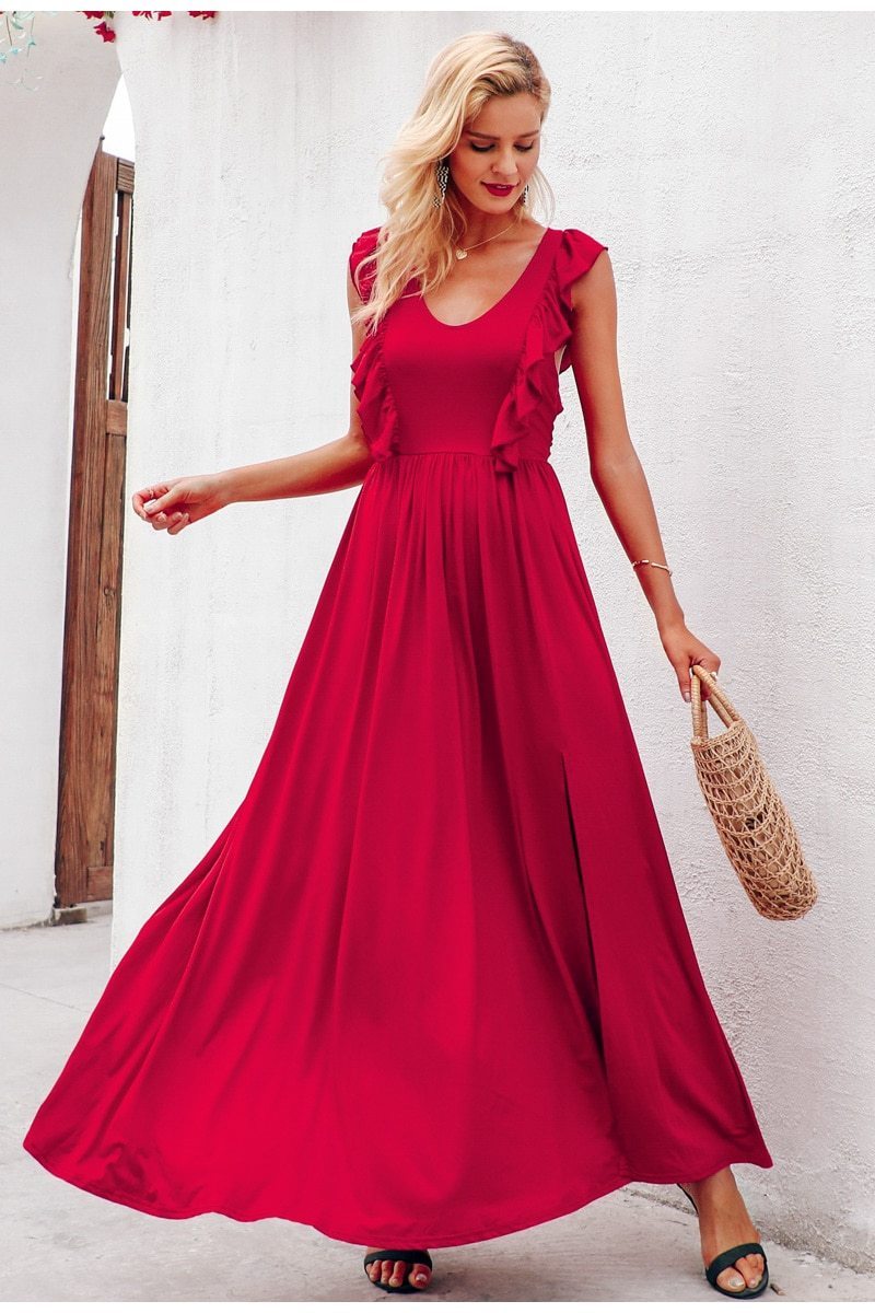 Robe de Soiree Longue Bohème Chic