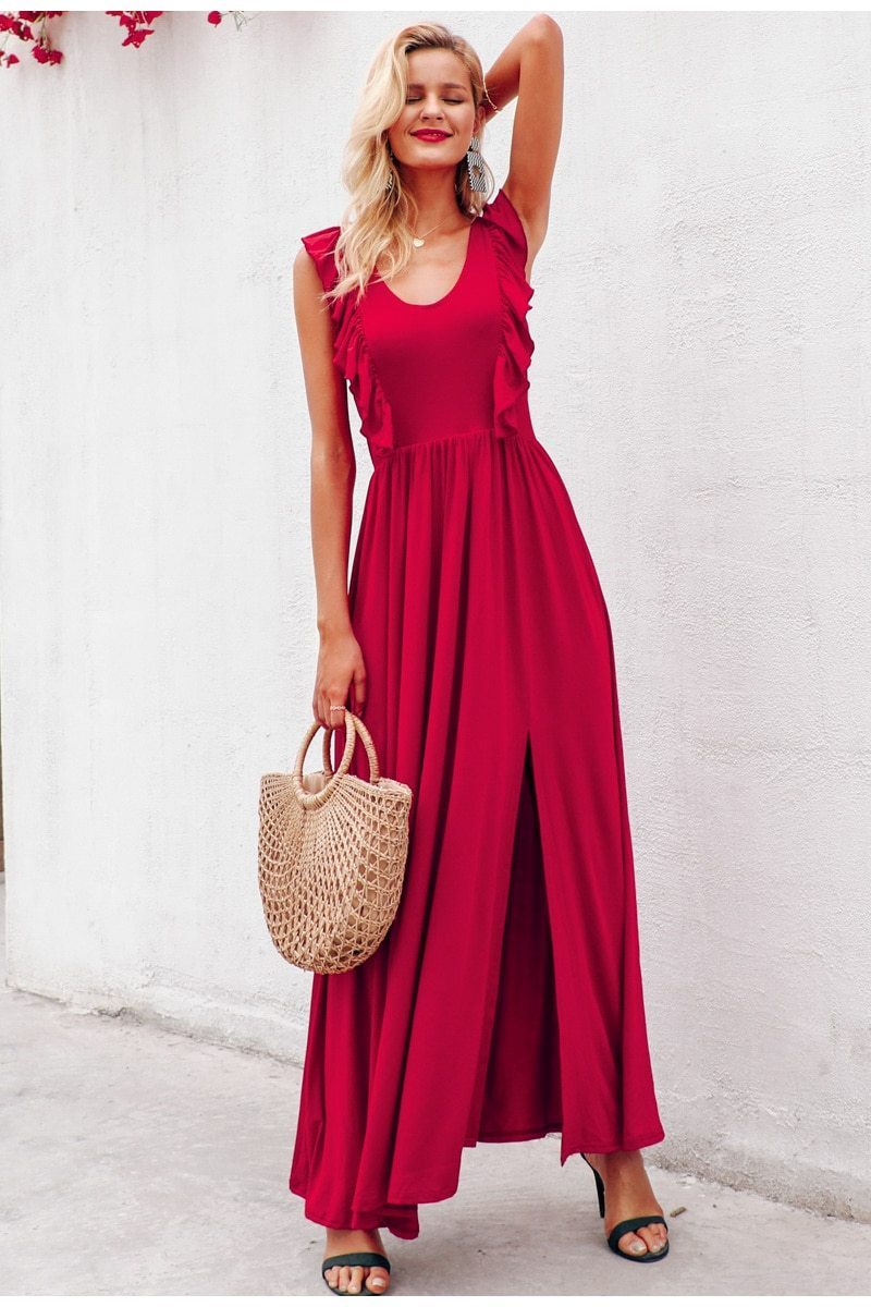 Robe de Soiree Longue Bohème Chic