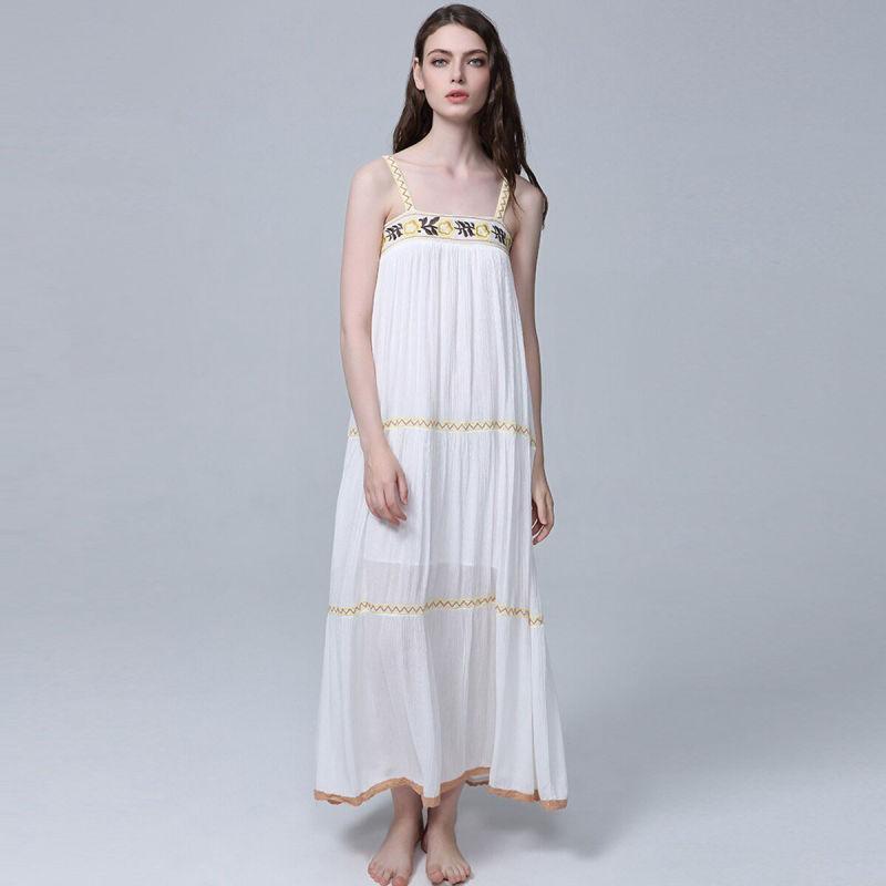 Robe Dentelle Hippie Chic blanc - Blanc / S