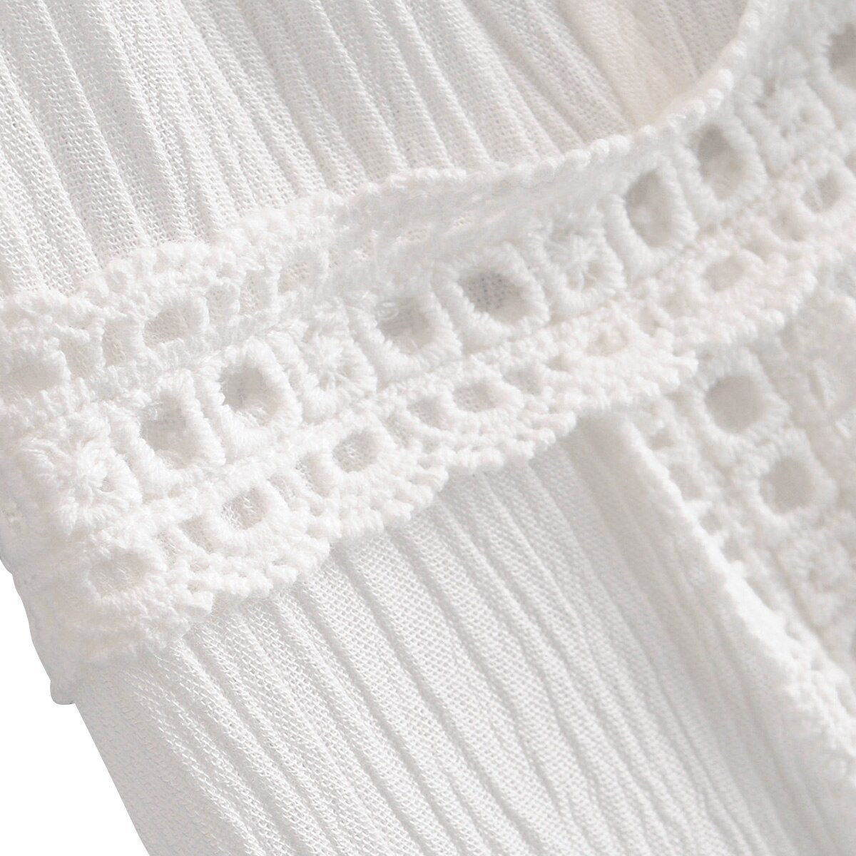 Robe dentelle style boheme