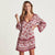 Robe Gitane Hippie - Rouge / S