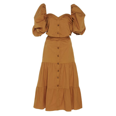 Robe hippe orange