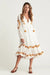 Robe Hippie Bohème Chic - Blanc / XS