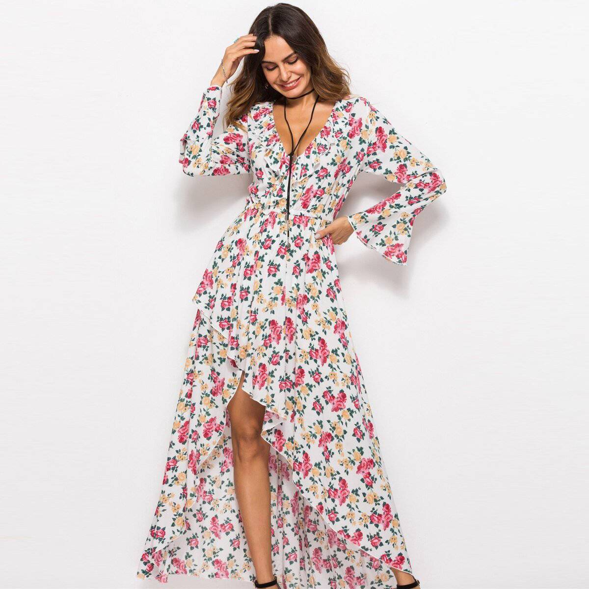 Robe Hippie Bohème - Multi / M
