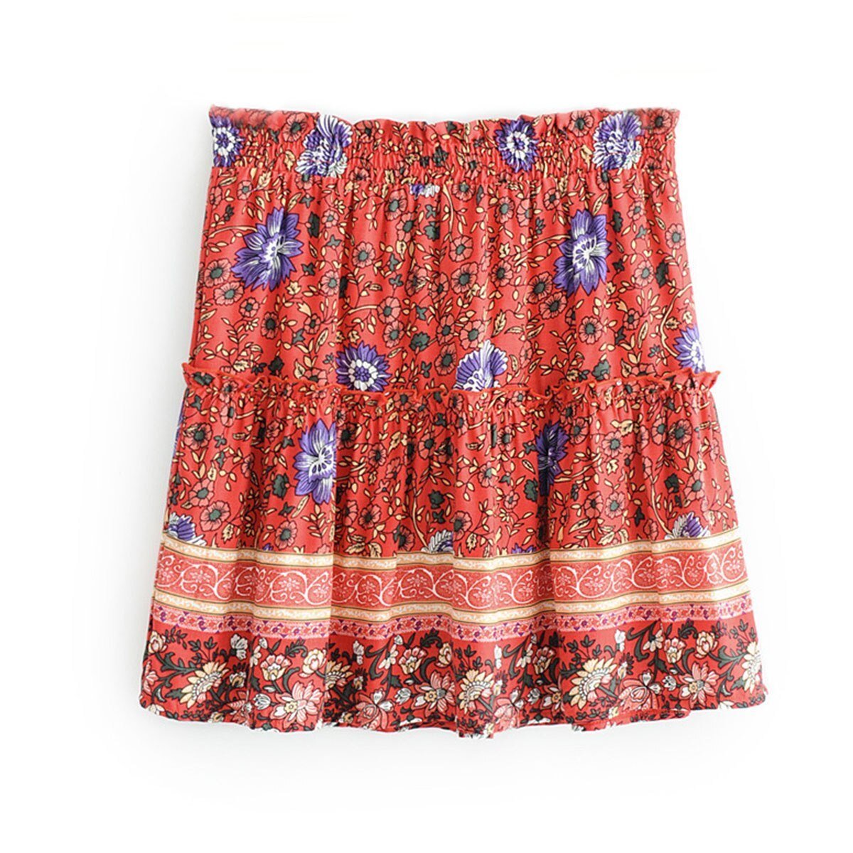 Robe Hippie Bordeaux