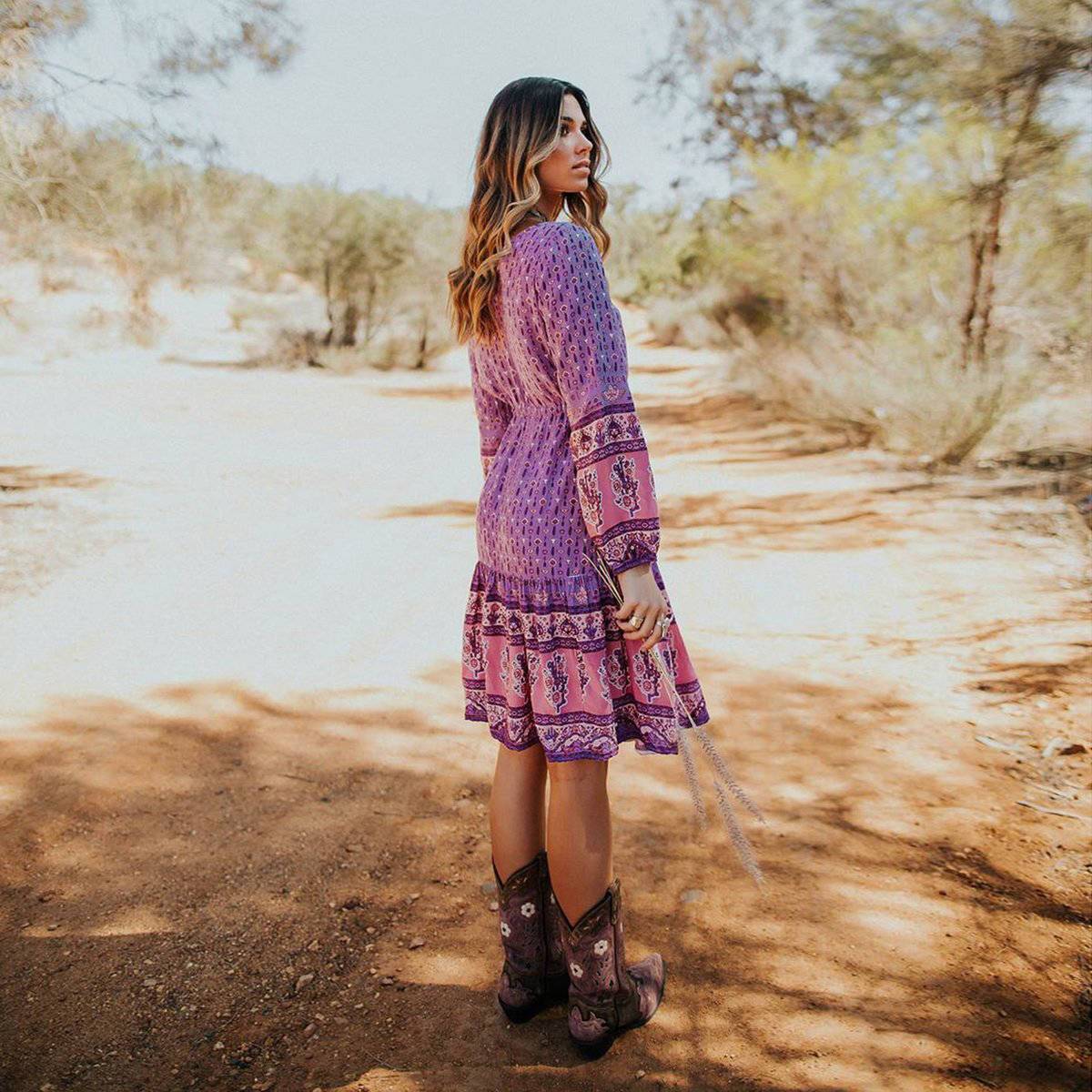 Robe Hippie Chic Coton