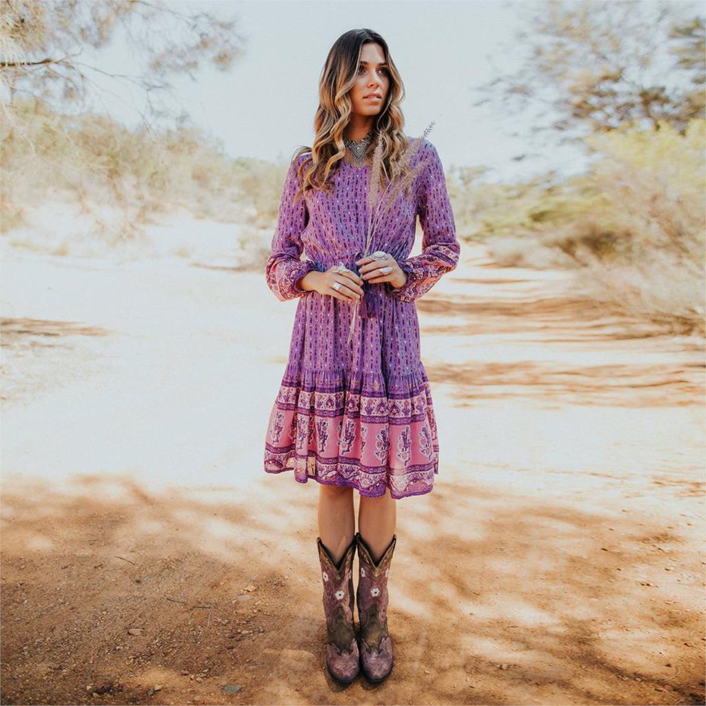 Robe Hippie Chic Coton