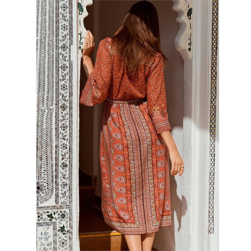 Robe Hippie Chic Paris - Rouge / S