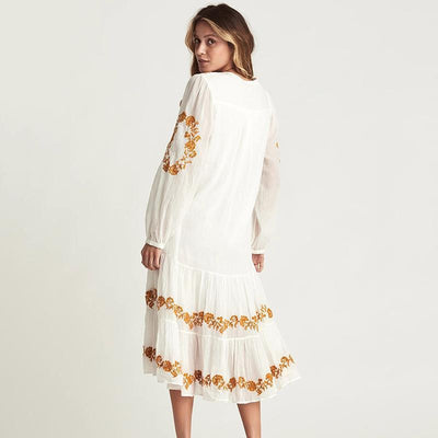 Robe Hippie Longue Blanche