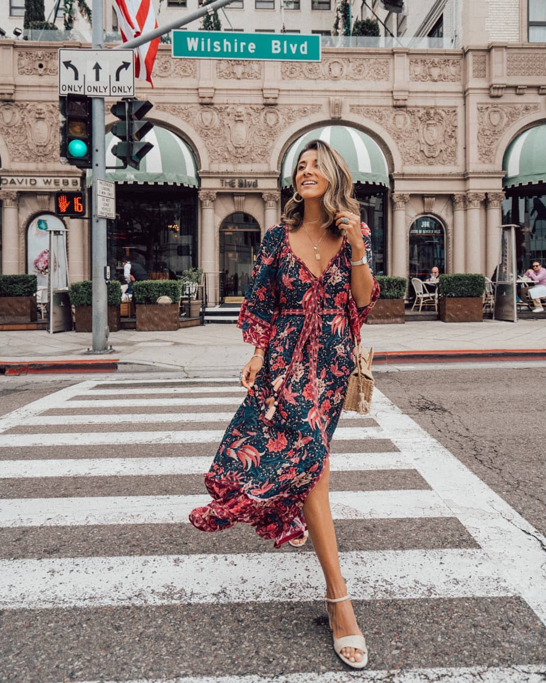 Robe Hippie Longue Chic - Multi-couleur / S