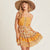 Robe Hippie Romantique - Jaune / S