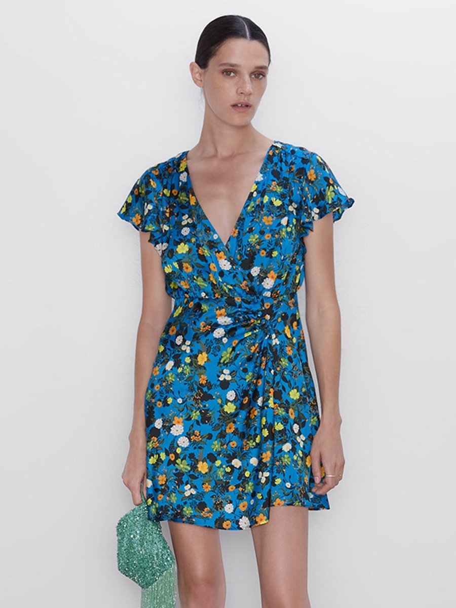 Robe Hippie Turquoise