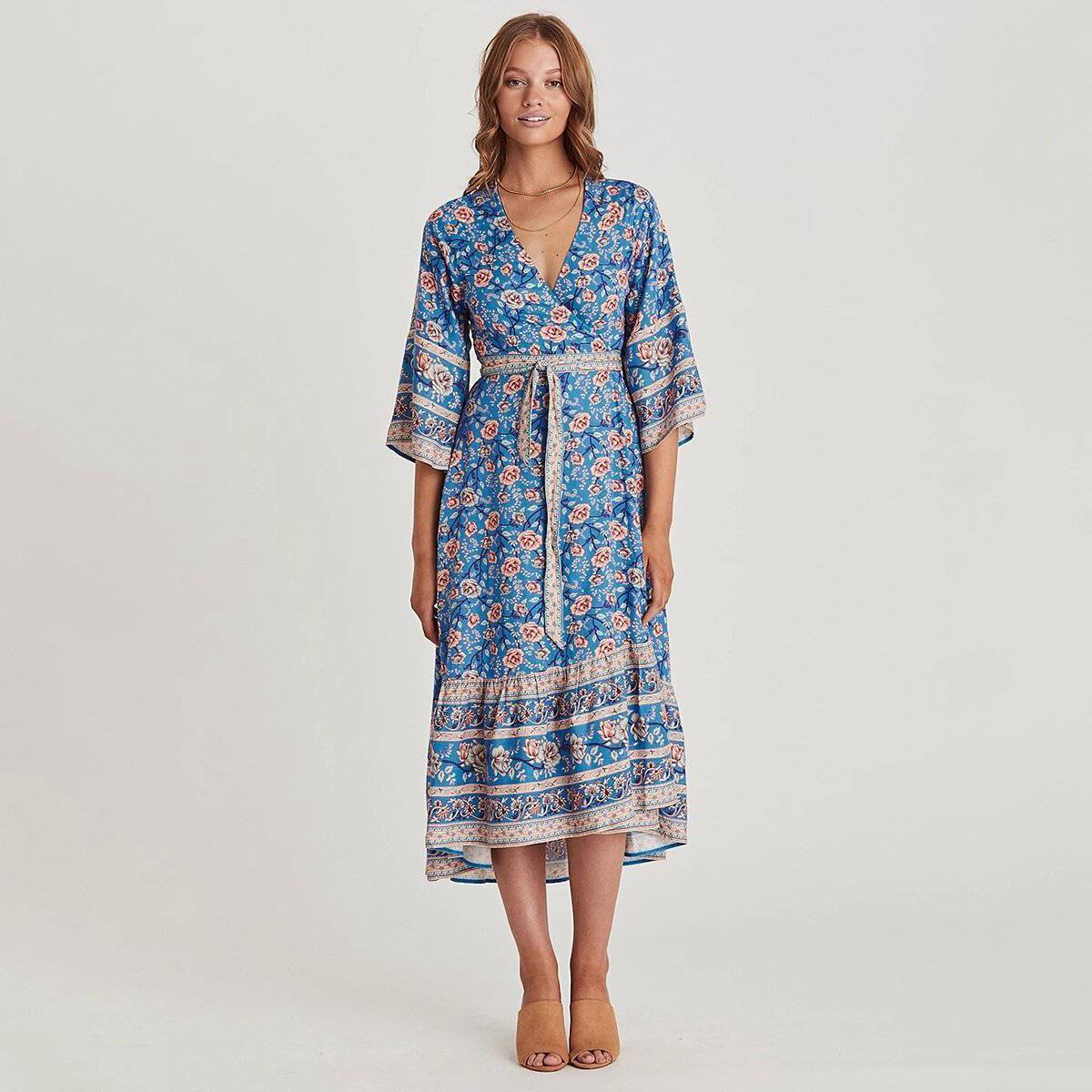Robe it Hippie Bleu - Bleu / S