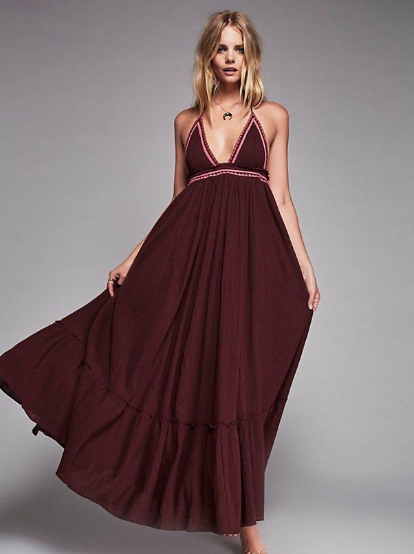 Robe Longue Blanche Boho Chic