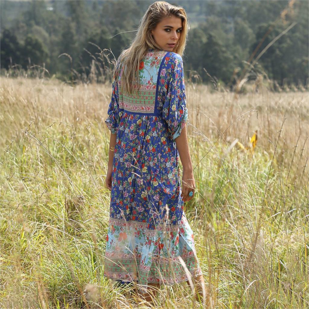 Robe Longue Bohème Anthropologie
