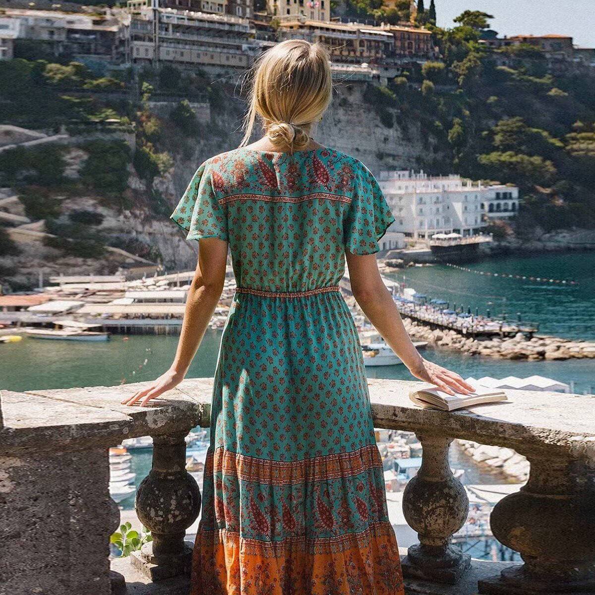Robe Longue Bohème Chic 2017