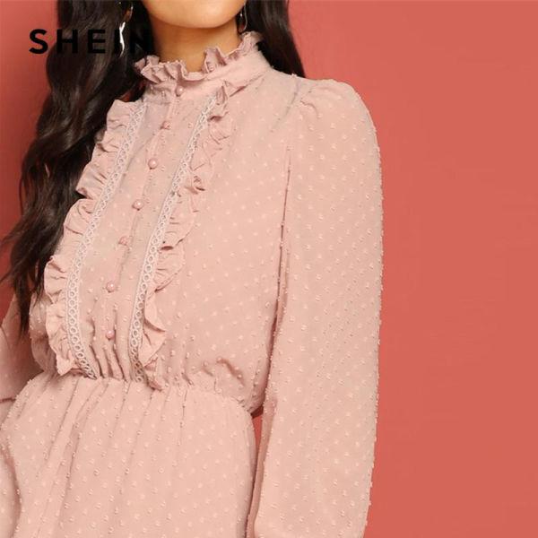 Robe Longue Bohème Chic Rose - Rose / XS