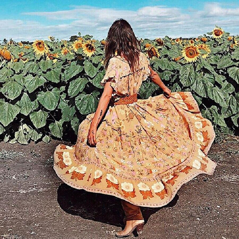 Robe Longue Bohème et Chic