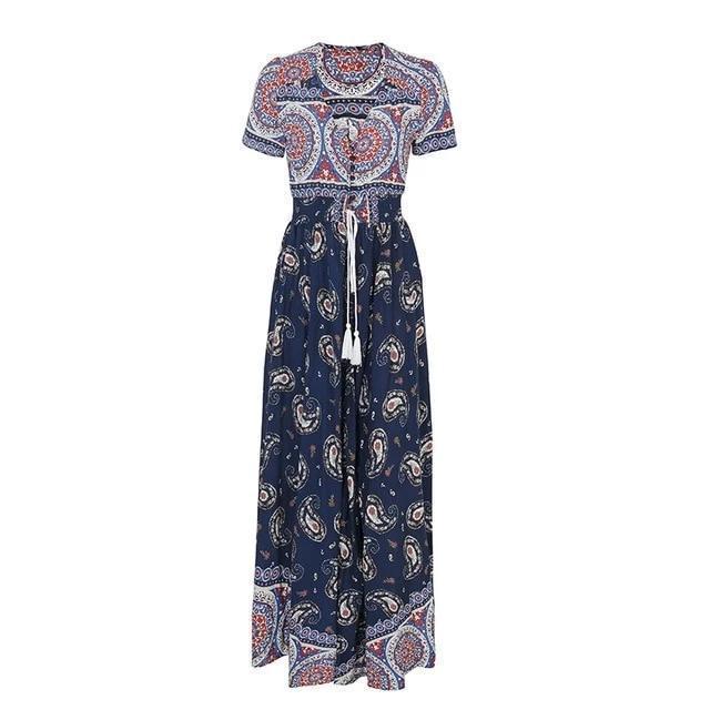 Robe Longue Bohème Ethnique
