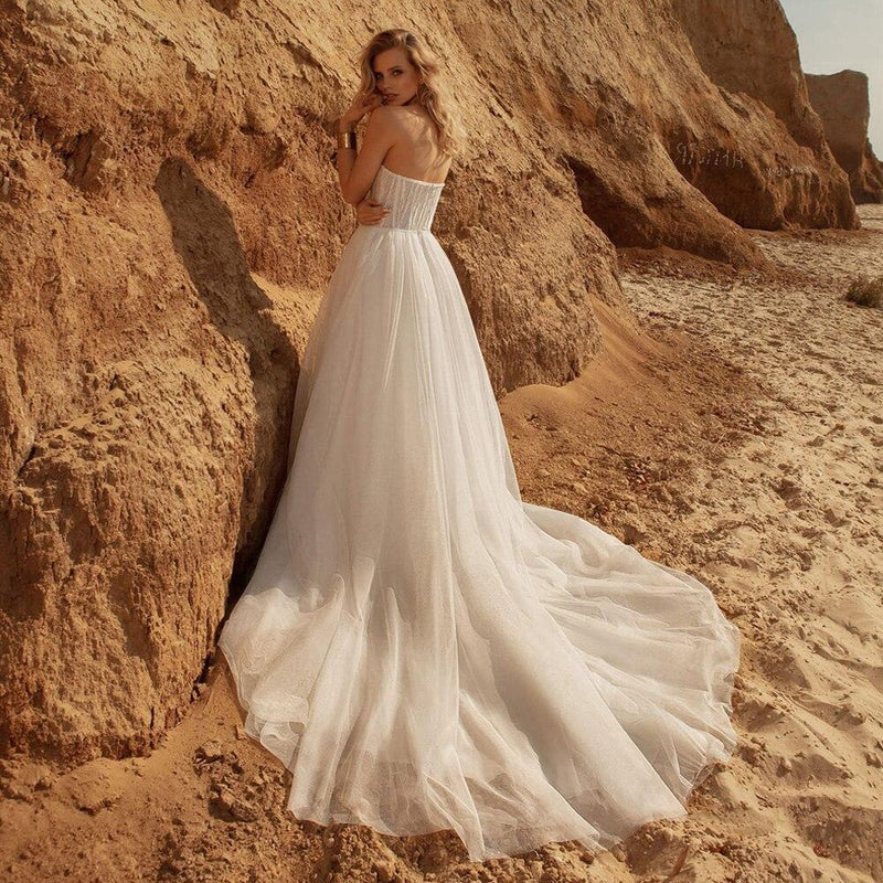 Robe longue boheme mariage