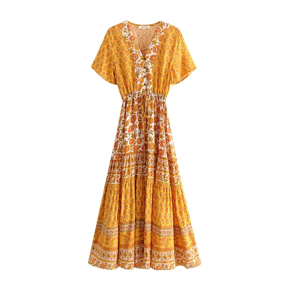 Robe Longue Bohème Tendance