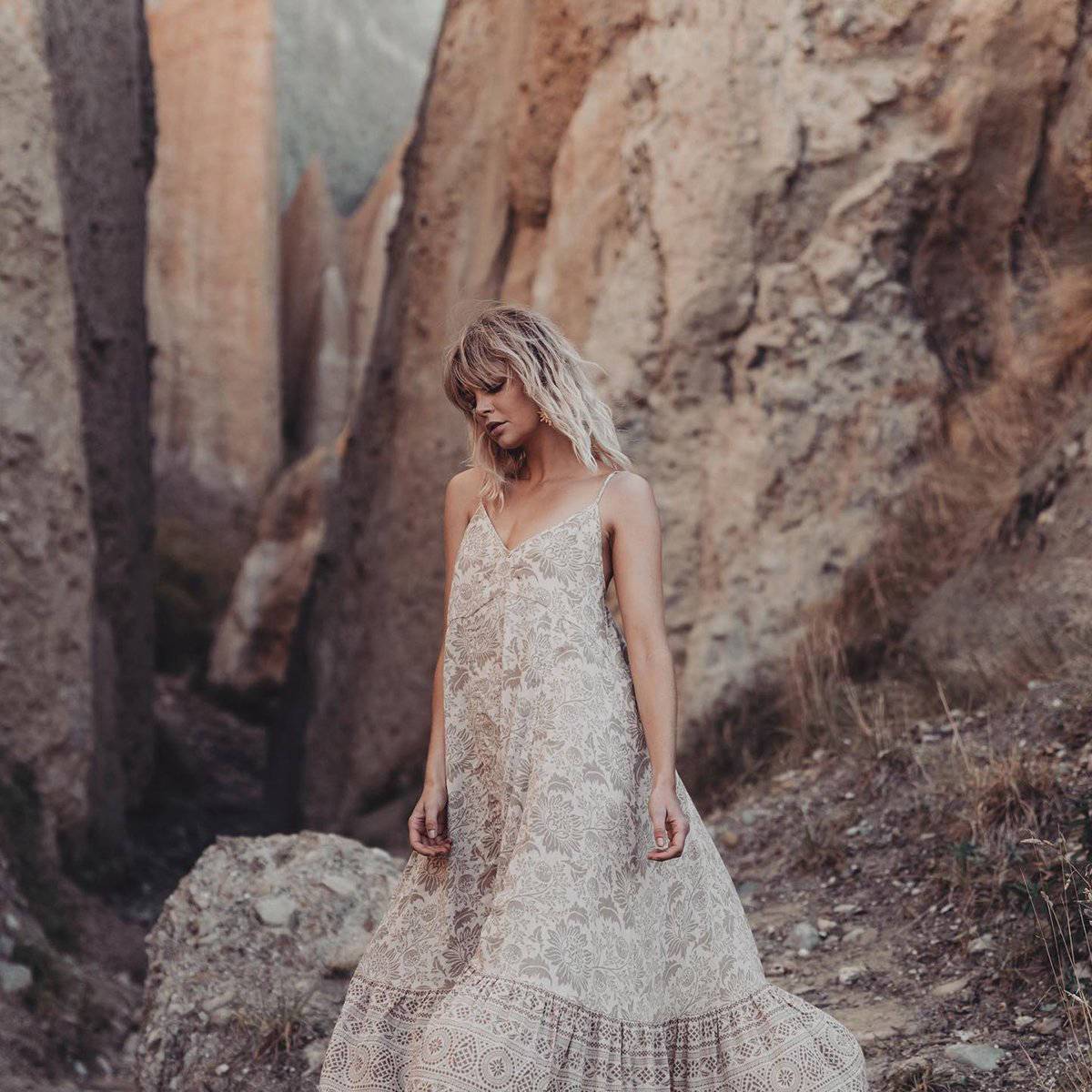 Robe Longue boho Chic Hiver