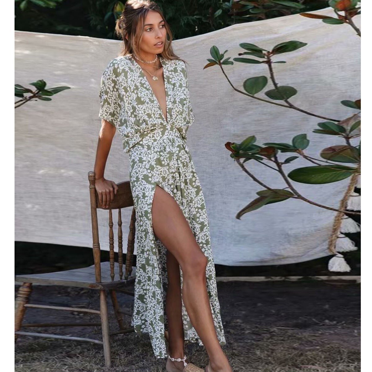 Robe longue ete boheme pas cher