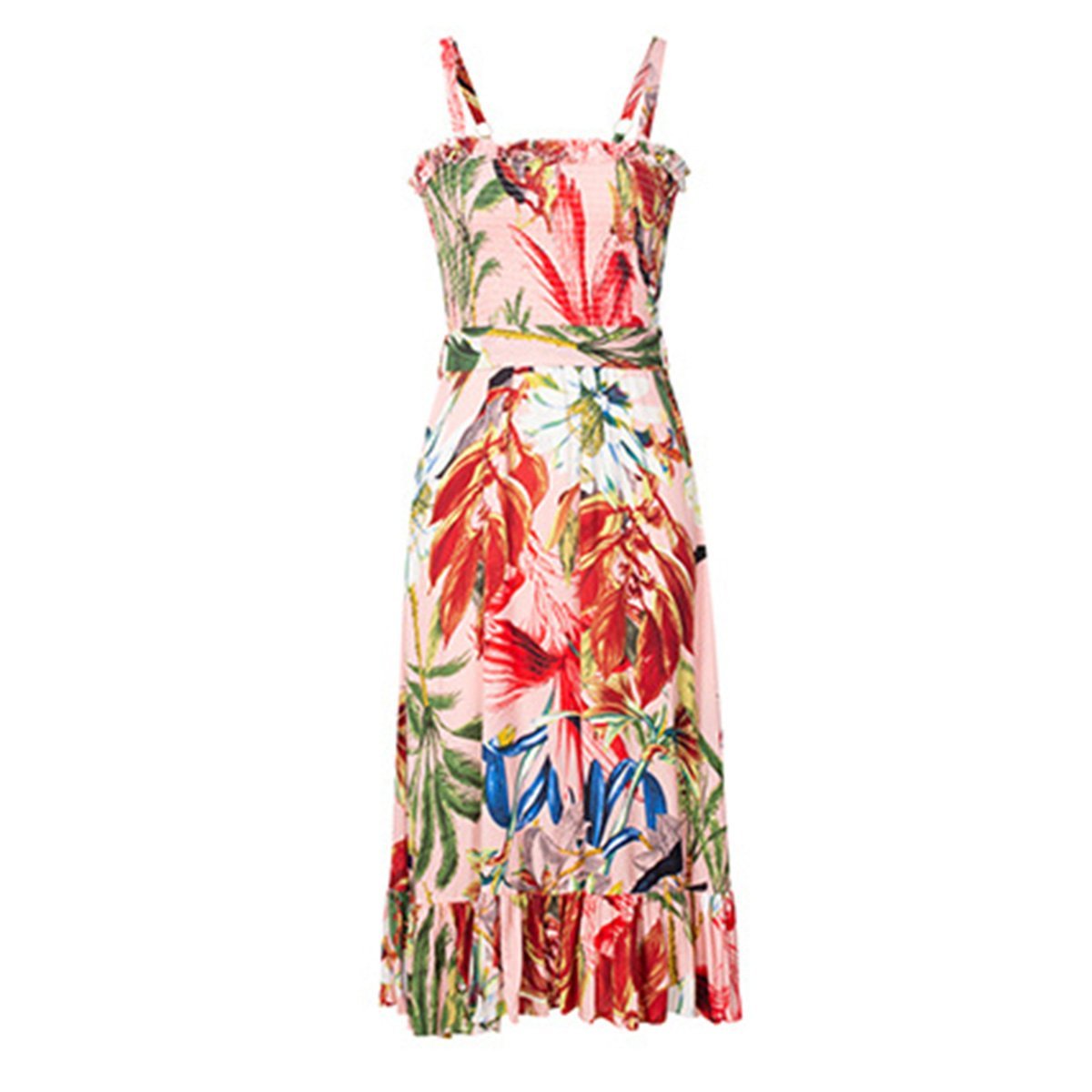 Robe longue fleurie bohème