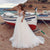 Robe longue fleurie bohème mariage