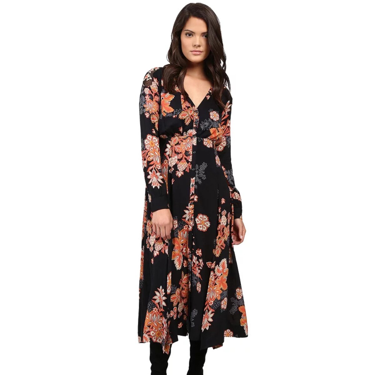 Robe Longue Floral Bohème