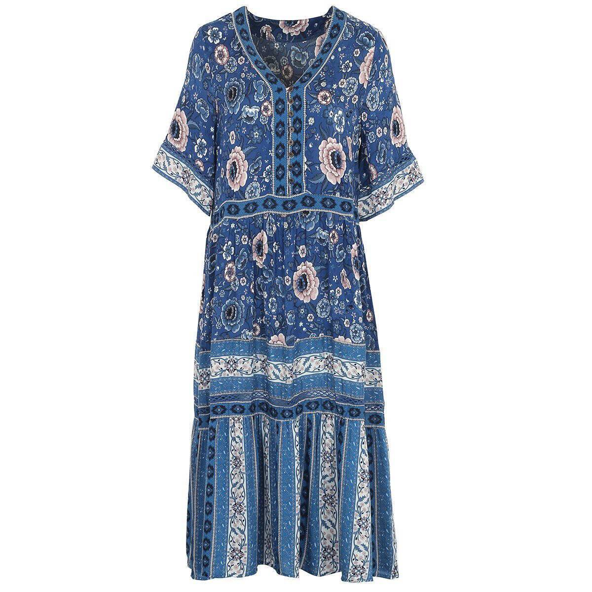Robe Longue Fluide Hippie