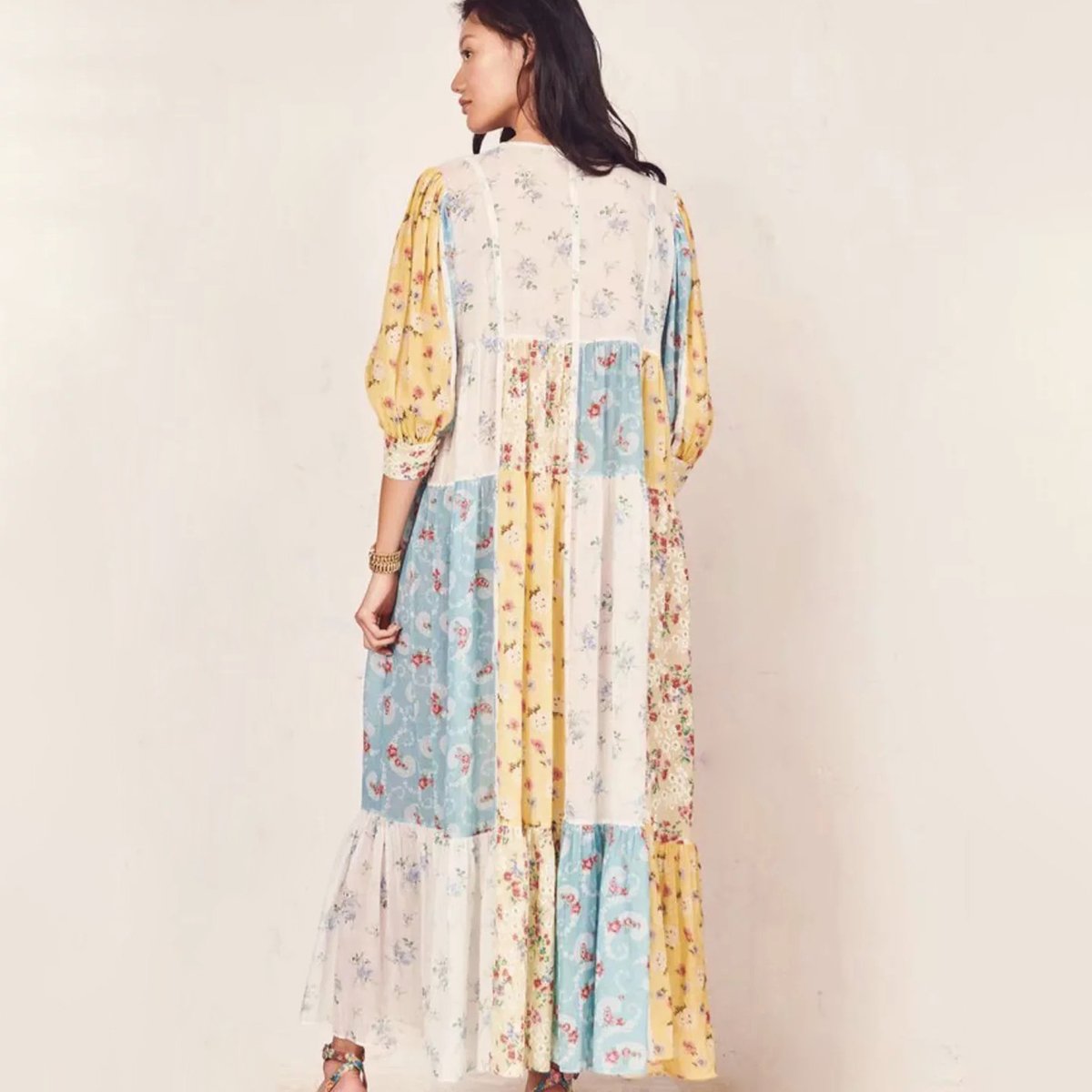 Robe longue gitane boheme